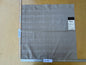 15 EV56 Square 25" x 25" Scalamandre Lelievre Paris  Pietra Vermeil  Gray Beige 100% Polyester Small Scale Texture