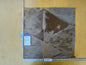 17 EV56 Square 25" x 25" Scalamandre Lelievre Paris Metalo Silex  Brown Gold Abstract 100% Polyester