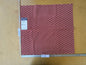 19 EV56  Square 25" x 26" Scalamandre Lelievre Paris Origami Epingle Rouge Red White Diamond Geometric Small Scale MSRP USD374/y