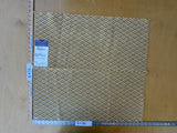 20 EV56 Square 25" x 25" Scalamandre Lelievre Paris Origami Epingle Paille Yellow White Diamond Geometric Small Scale MSRP USD374/y