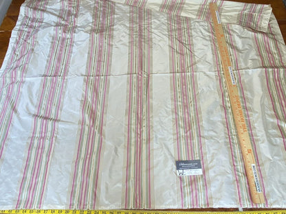 10 Boxw Scalamandre Square Showroom Sample Full Yard Strawberry And Kiwi Strips