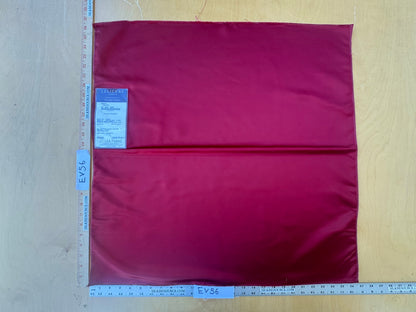 31 EV56 Square 26" x 27" Scalamandre Lelievre Paris Miroir Theatre Red Pink Solid Polyester MSRP USD374/y