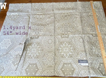 17 Boxw Scalamandre Square Showroom Sample Full Yard Kaleidoscope