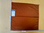 32 EV56 Square 26" x 27" Scalamandre Lelievre Paris Miroir Ambre Orange Solid Polyester MSRP USD374/y