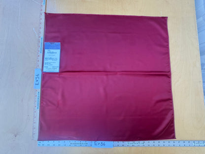 33 EV56 Square 25" x 26" Scalamandre Lelievre Paris Miroir Genat Deep Pink Solid Polyester MSRP USD374/y