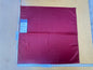 33 EV56 Square 25" x 26" Scalamandre Lelievre Paris Miroir Genat Deep Pink Solid Polyester MSRP USD374/y