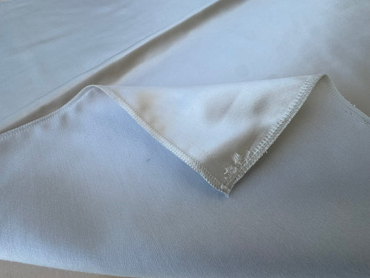 35 EV56 Square 25" x 26" Scalamandre Lelievre Paris Miroir Chanvre Cream Light Gray Solid Polyester MSRP USD374/y