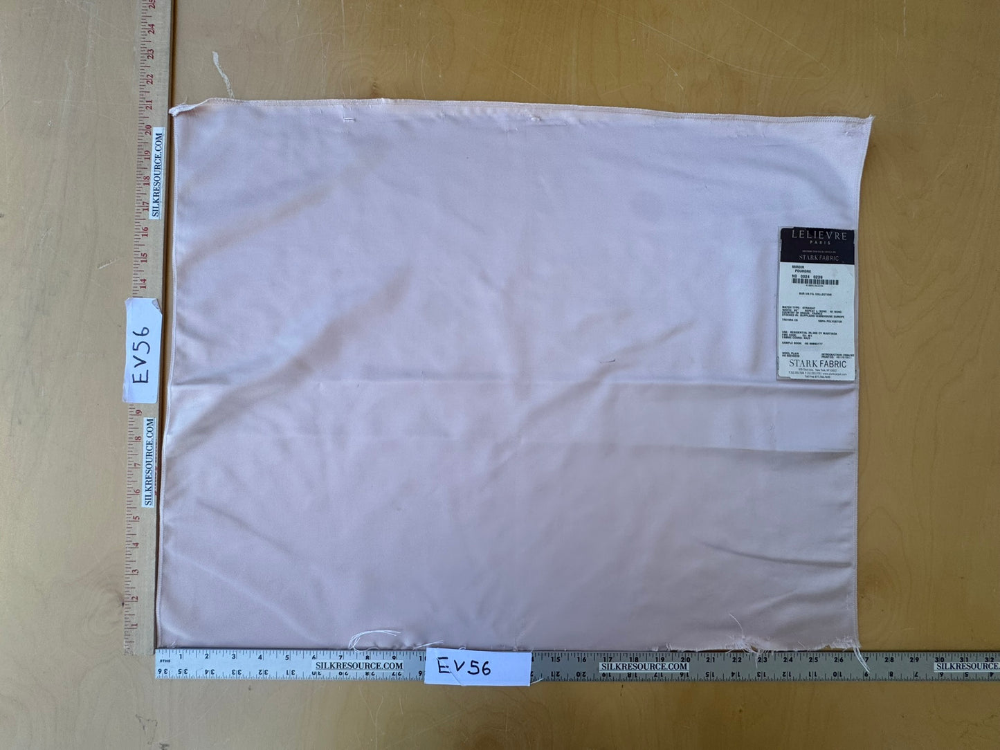 36 EV56 Square 25" x 26" Scalamandre Lelievre Paris Miroir Pourdre White Solid Polyester MSRP USD374/y