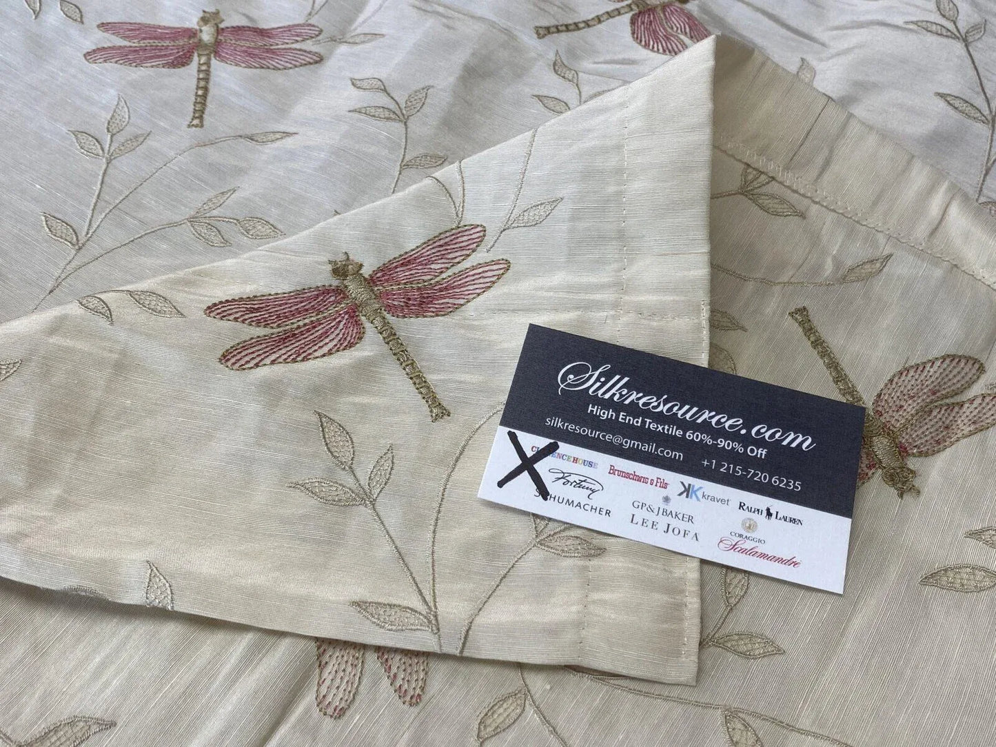 2 Boxx Scalamandre 1.2 Yards Dragonfly