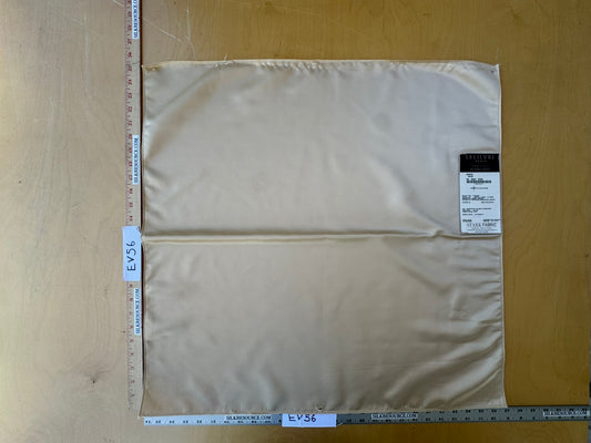 41 EV56 Square 25" x 27" Scalamandre Lelievre Paris Miroir Beige Solid Polyester MSRP USD374/y