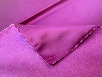 41 EV56 Square 25" x 27" Scalamandre Lelievre Paris Miroir Pourpre Purple Solid Polyester MSRP USD374/y