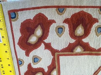 Stark BARENTU SILVER  Diamond Barratta Collection Leopard Deer Bird Flora Zoology 100% Wool 5x9' MSRP USD2300