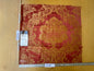 49 EV56 Square 24" x 25" Lelievre Paris Grambois Tomete Pink Brown Gold Damask Renaissance Gray Historic MSRP USD712/y