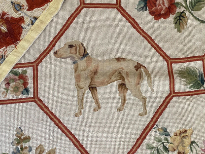 Stark BARENTU SILVER  Diamond Barratta Collection Leopard Deer Bird Flora Zoology 100% Wool 6x10' MSRP USD2700