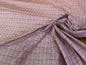 Scalamandre Lorelei Garnet Silk Taffeta Small Scale  Fine Plaid Red MSRP USD 112/yard