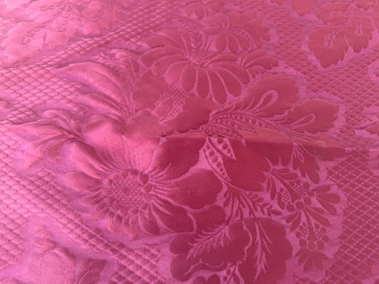 52 EV56 Square 24" x 24" Tassinari and Chatel Volanges Traviata Pink Floral Historic MSRP USD 1354/y