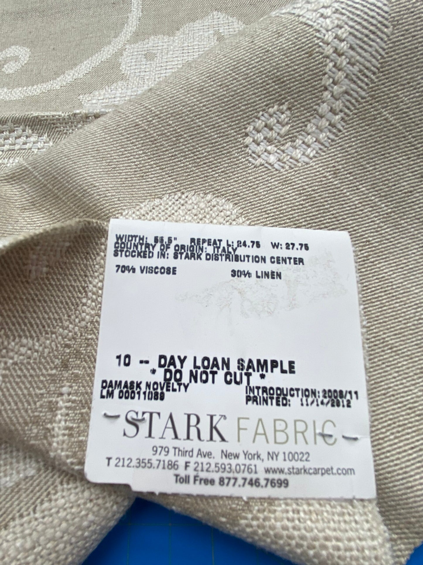 31 Berkbox86 Square Jacquard by Grey Watkins Slovenia Eggshell Beige White Large Crewel Flower Lampas Fr Italy Damask Novelty MSRP USD 290/Y