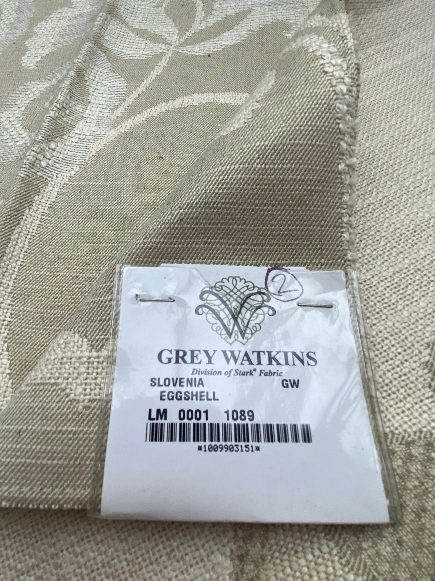 39 Berkbox86 Square Jacquard by Grey Watkins Slovenia Eggshell Beige White Large Crewel Flower Lampas Fr Italy Damask Novelty MSRP USD 290/Y