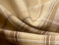 Scalamandre Cordina Stripe Tan Beige Brown Cotton - By the yard