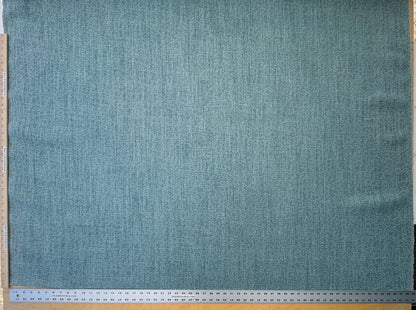 Scalamandre Squiggle Turqouise Blue Green Abstract Linen Laser Light Print Texture Heavy MSRP USD186/y