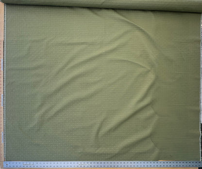 Scalamandre Casino Sage White  on Green 100% Cotton Circle Small Scale - By the yard