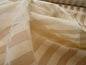 Scalamandre Ballet Silk Stripe Cream and White 100% Silk Sheer Stripe - by the yard