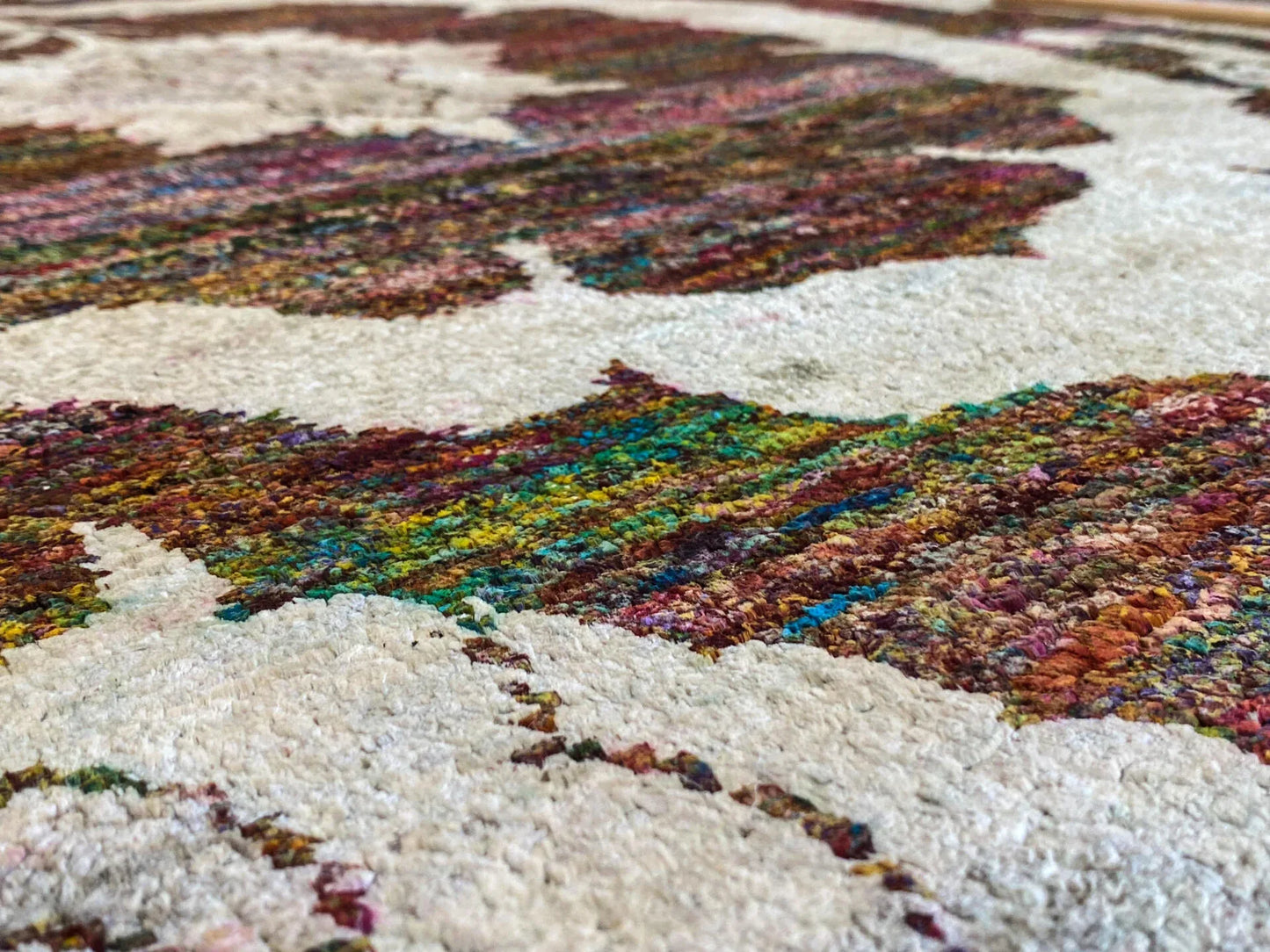 Stark Ciudad Madero Olive Green Silk Rug Hand Knotted Classic Medallion Damask 8x10' MSRP USD16200