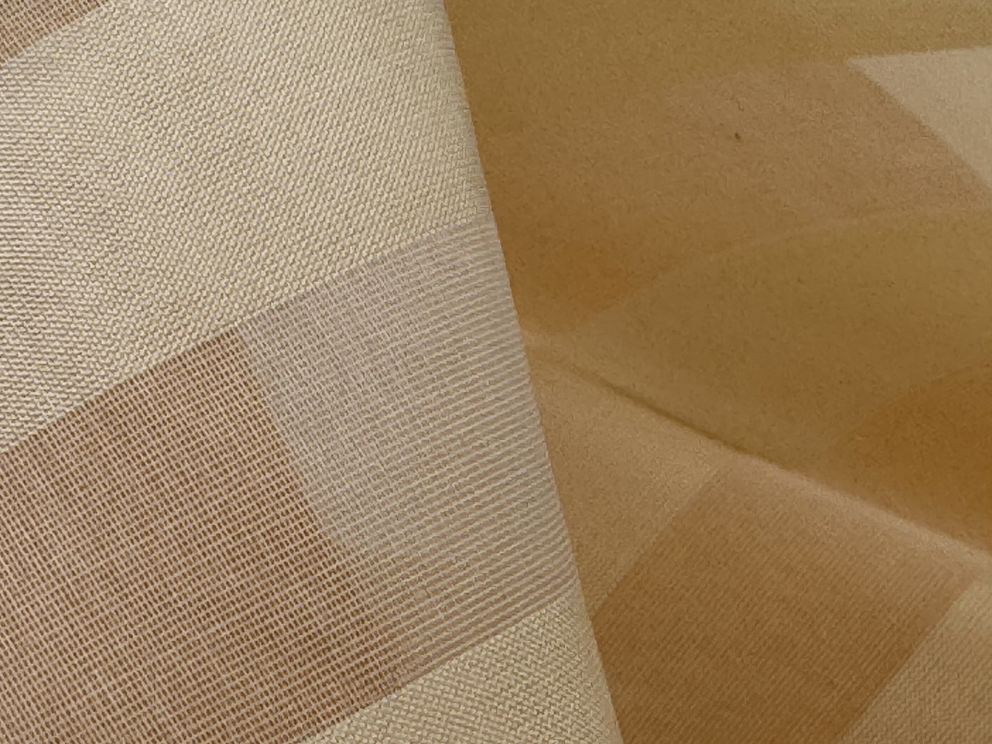 Scalamandre Ballet Silk Stripe Cream and White 100% Silk Sheer Stripe - by the yard