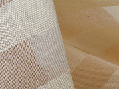 Scalamandre Ballet Silk Stripe Cream and White 100% Silk Sheer Stripe - by the yard