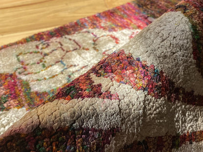 Stark Ciudad Madero Olive Green Silk Rug Hand Knotted Classic Medallion Damask 8x10' MSRP USD16200