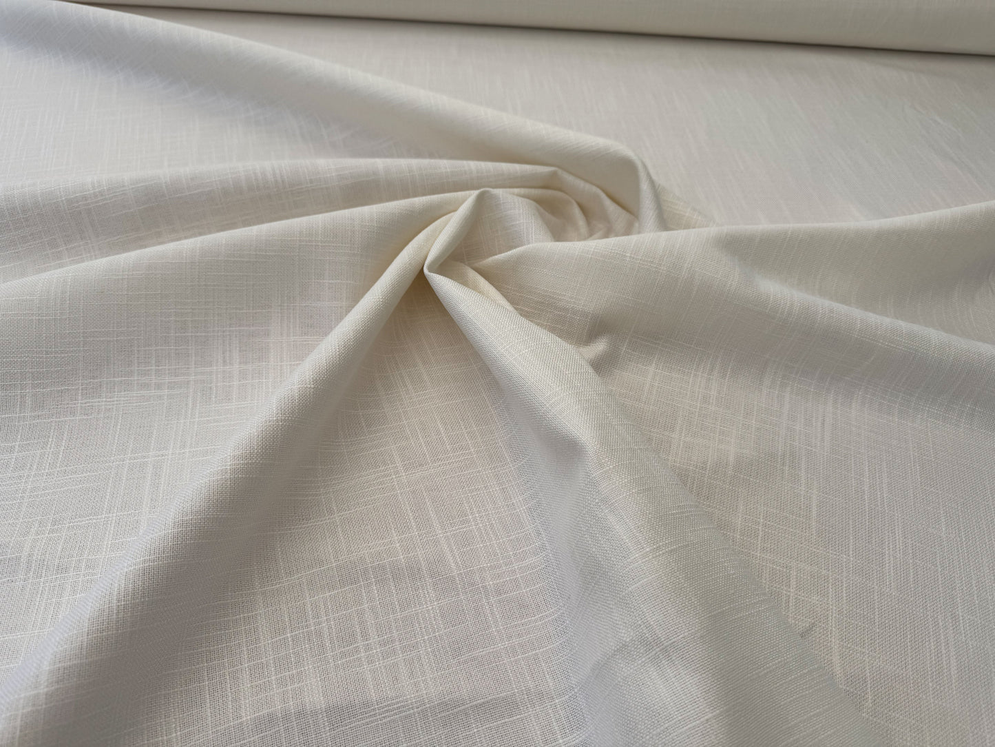 Scalamandre Ari Ivory Cream White Solid Texture Heavy Duty -By the yard