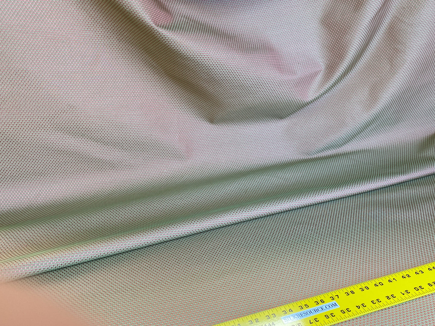 Scalamandre Tanya Watermelon  Silk Cotton Mini Texture Dot Red Pink Green MSRP USD 256/Y