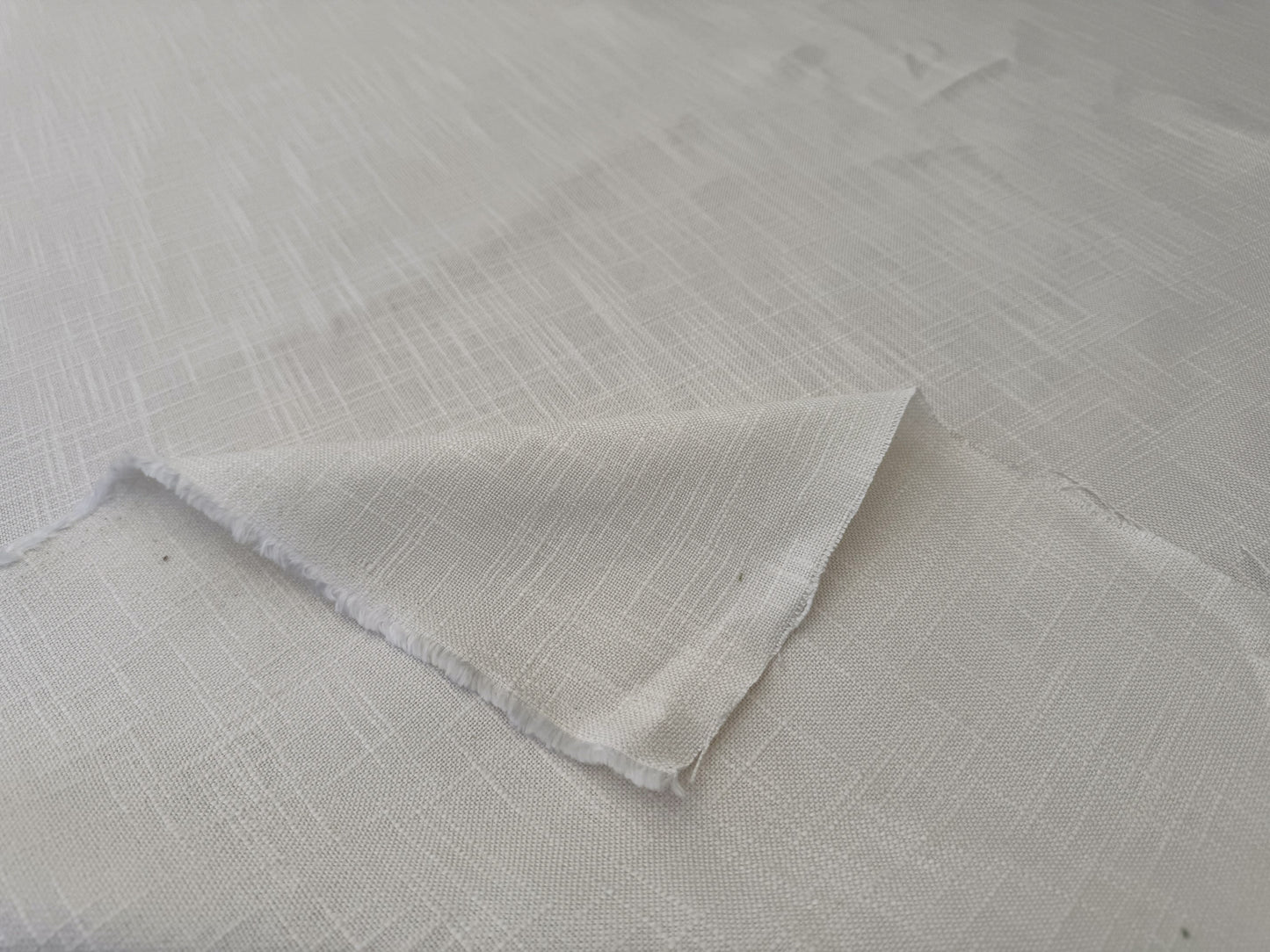 Scalamandre Ari Ivory Cream White Solid Texture Heavy Duty -By the yard