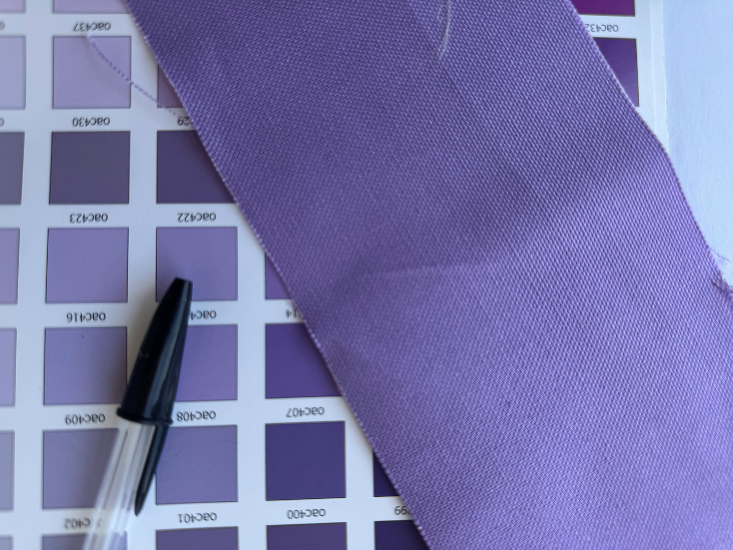 Scalamandre Cannes Viola Chiaro Purple Lavender Blue 100% Cotton Italy MSRP USD 120/Y