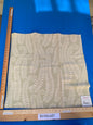 9 Berkbox87 Square Jacquard by Fonthill Botanique Leaf Beige Chenille Jacquard Tropical MSRP USD 300+/y
