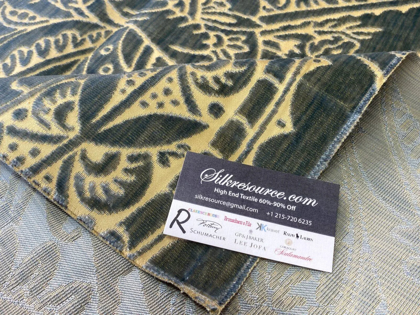 10 Boxr Scalamandre Welwyn Bluebell Square Showroom Sample Cut Silk Velvet  MSRP USD 2332/Y