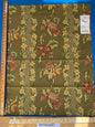31 Berkbox87 Square Jacquard by Scalamandre Grey Watkins Lampas Ramage Olive Grey Watkins Floral Stripe MSRP USD 272/Y