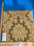 35 Berkbox87 Square Jacquard by  Old World Weavers Lucretia Damask Driftwood Tan Beige Renaissance Classic Damask Thick MSRP USD 300/Y