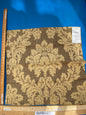 40 Berkbox87 Square Jacquard by Old World Weavers Lucretia Damask Driftwood Tan Beige Renaissance Classic Damask Thick MSRP USD 300/Y
