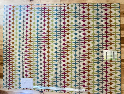 Stark DELPHOS BROWN Modern Wool Silk Hand Knotted Colorful Egg Green Pink Blue Cream 6x9' MSRP USD 12,000