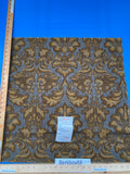 12 Berkbox88 Square Woven by Munro Gold Ink Damask Gray Brown Beige MSRP USD348/y