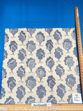 16 Berkbox88 Square Woven by Grey Watkins Ashbury Grove Maple Tan Cream Topiary Brocade Cotton MSRP USD 152/Y