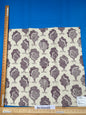 22 Berkbox88 Square Woven by Grey Watkins Ashbury Grove Plum Purple Cream Topiary Brocade Cotton MSRP USD 152/Y