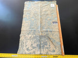 14 Berkbox52 1.5 yard x 27" wide Scalamandre Ambliornite Grande Azure Woven Gray Beige Floral MSRP USD 300+/y