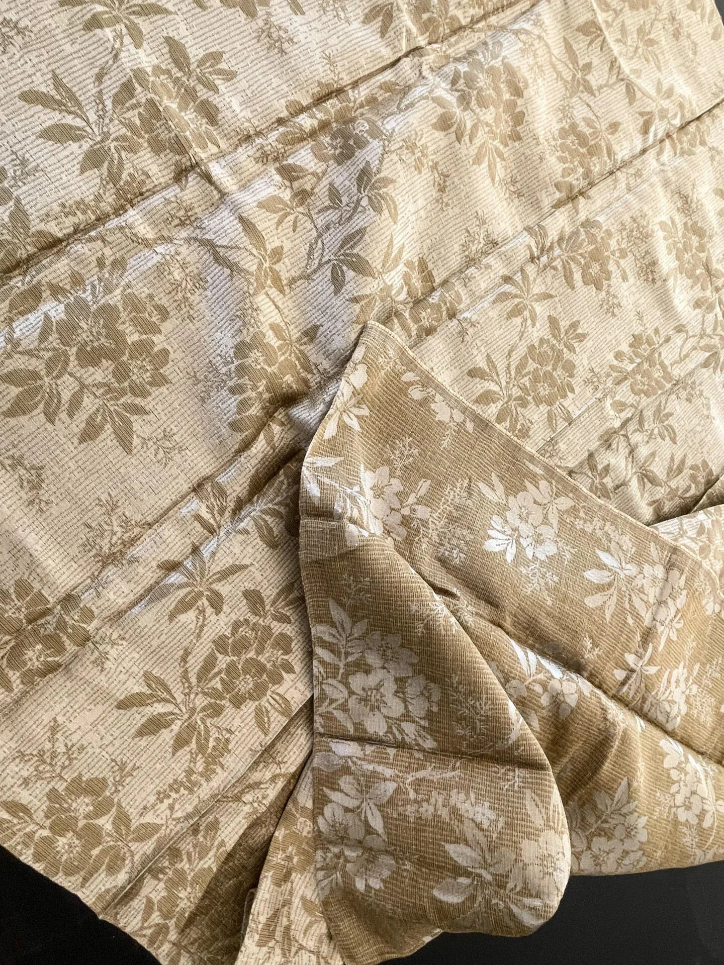 18 Berkbox52 1.2y Scalamandre Floral Foliage Woven Brown Gray