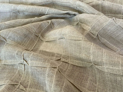 Scalamandre " Pintuck Linen Sheer Flax Linen MSRP USD 106/Y