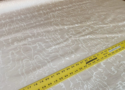 Scalamandre " Salon Moire Shell Pink Classic Silk Moire Watermark Historical Reversible MSRP USD 442/Y