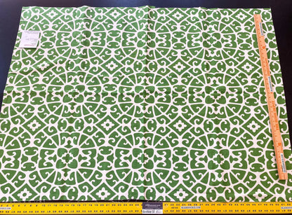 3 Berkbox56 1.2 yard Anshun Lattice Green White MSRP USD 300+