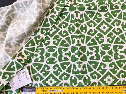 3 Berkbox56 1.2 yard Anshun Lattice Green White MSRP USD 300+
