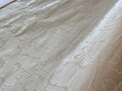 Scalamandre " Salon Moire Shell Pink Classic Silk Moire Watermark Historical Reversible MSRP USD 442/Y